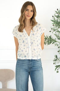 JUNO COTTON PRINTED TANK