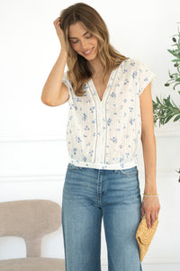 JUNO COTTON PRINTED TANK