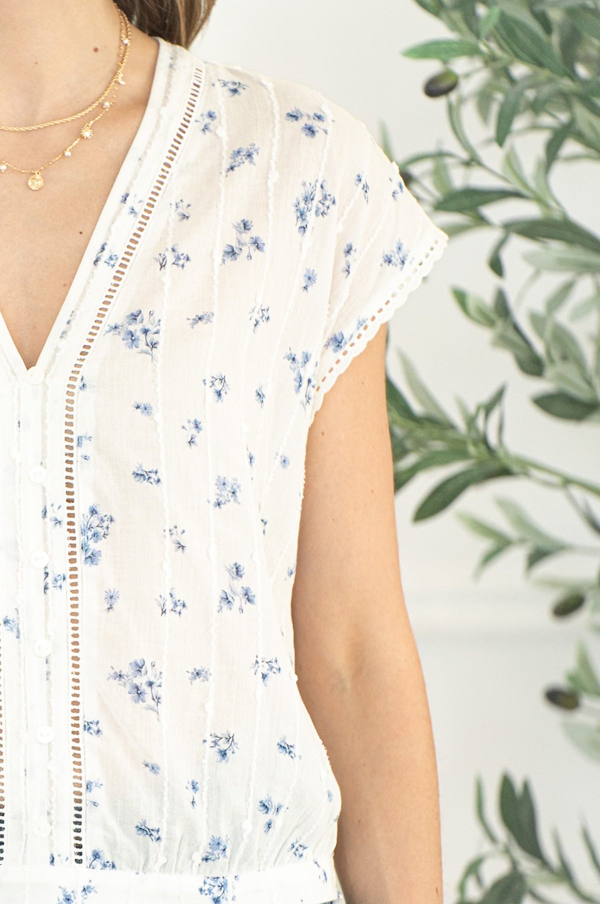 JUNO COTTON PRINTED TANK