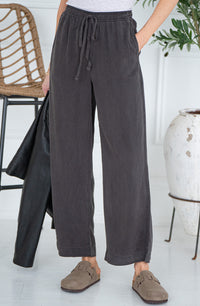 MALTA TENCEL WIDE LEG PANTS-CH