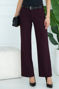 KELSEY WIDE LEG TROUSER-PL