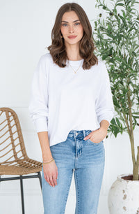 ELLIS TERRY SWEATSHIRT-WH
