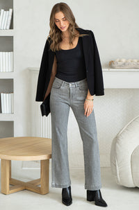 BREAK THE ICE METALLIC STRETCH JEANS