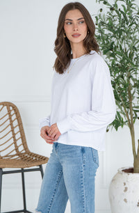 ELLIS TERRY SWEATSHIRT-WH