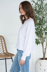 ELLIS TERRY SWEATSHIRT-WH