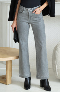BREAK THE ICE METALLIC STRETCH JEANS