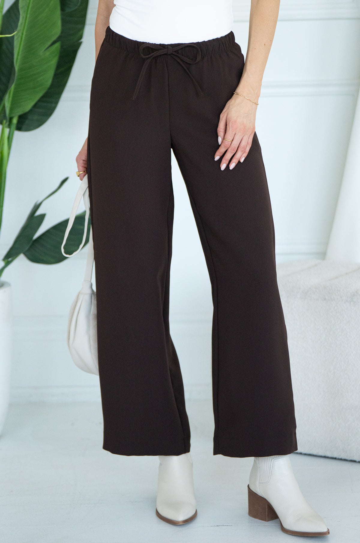 ANOTHER NIGHT WIDE LEG PANTS-BR