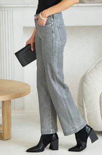BREAK THE ICE METALLIC STRETCH JEANS
