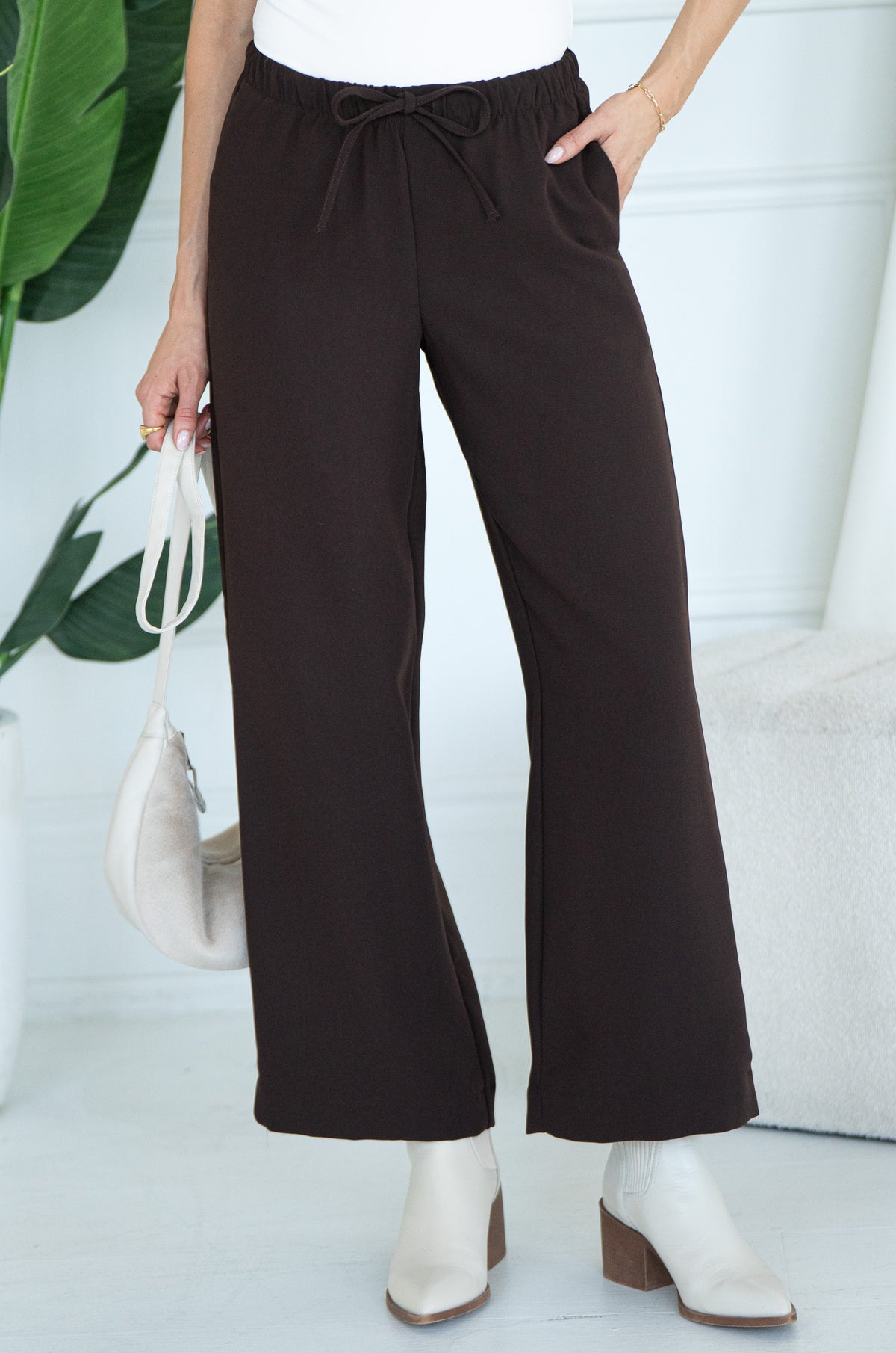 ANOTHER NIGHT WIDE LEG PANTS-BR