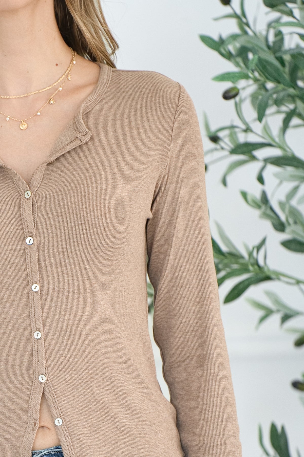 VIENNA MODAL RIBBED TOP-TA
