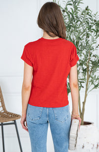 MODERN SLUB TEE-CR
