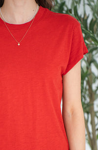 MODERN SLUB TEE-CR