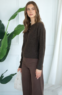 CHANGE MY MIND HENLEY SWEATER