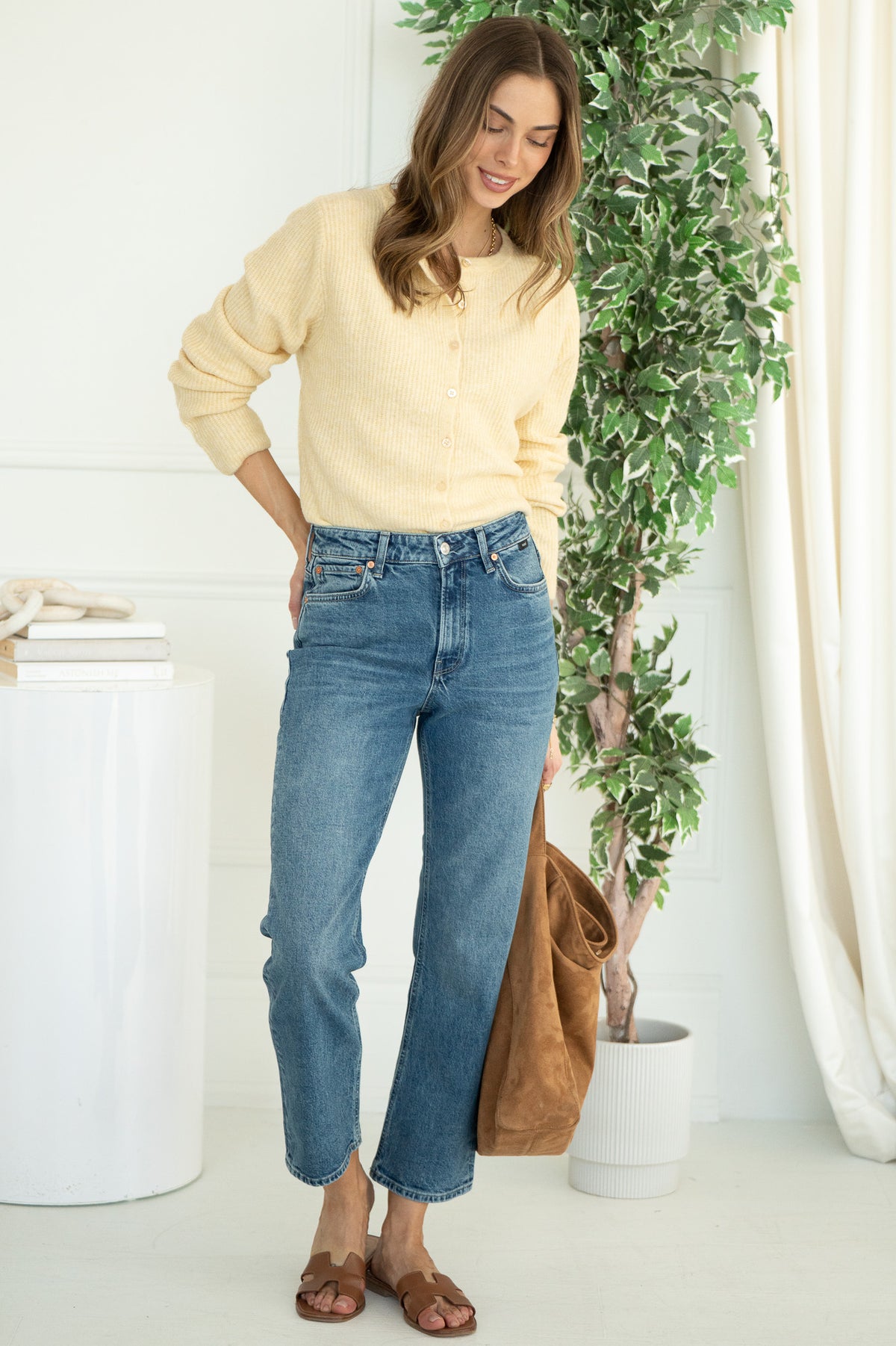 NEW YORK STRAIGHT LEG JEANS-CB