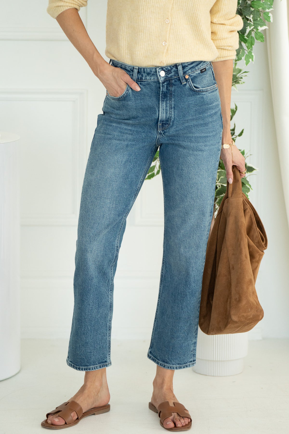 NEW YORK STRAIGHT LEG JEANS-CB