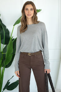 FORECASE LIGHTWEIGHT VISCOSE SWEATER-HG