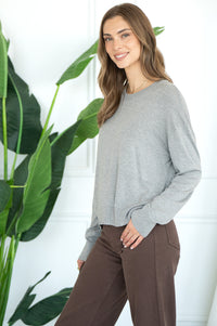 FORECASE LIGHTWEIGHT VISCOSE SWEATER-HG