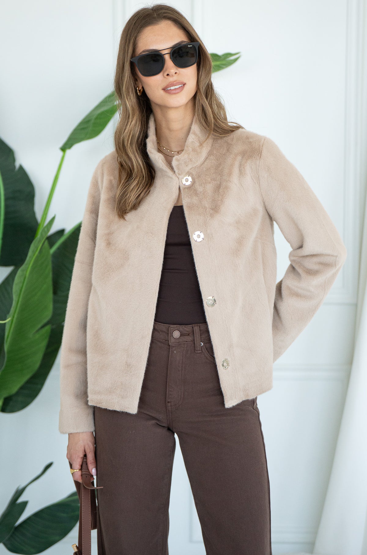 MADAI FAUX FUR JACKET-OA