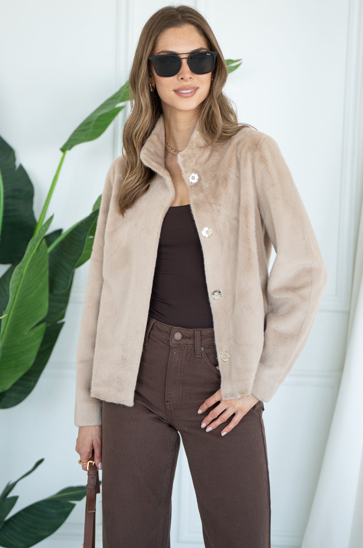 MADAI FAUX FUR JACKET-OA