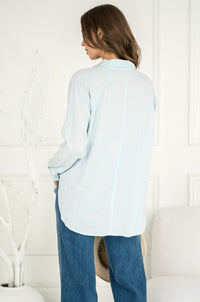 PERFECT LINEN TOP-SA