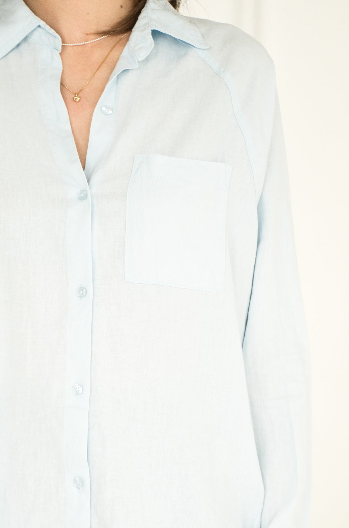 PERFECT LINEN TOP-SA