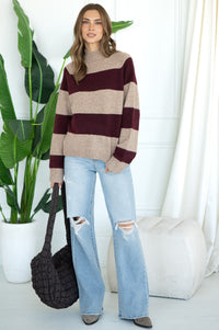 EDISON STRIPE SWEATER
