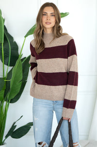 EDISON STRIPE SWEATER