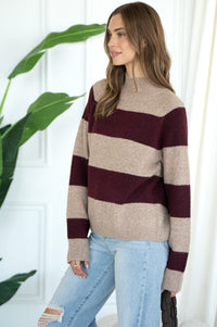 EDISON STRIPE SWEATER