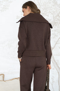 SOLENE LUX HALF ZIP PULLOVER