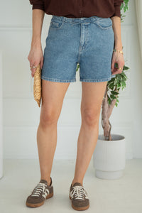 THE BIG EASY JEAN SHORTS-BL