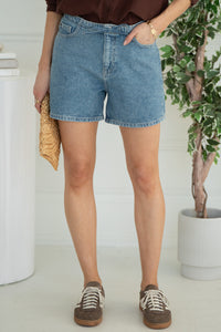 THE BIG EASY JEAN SHORTS-BL