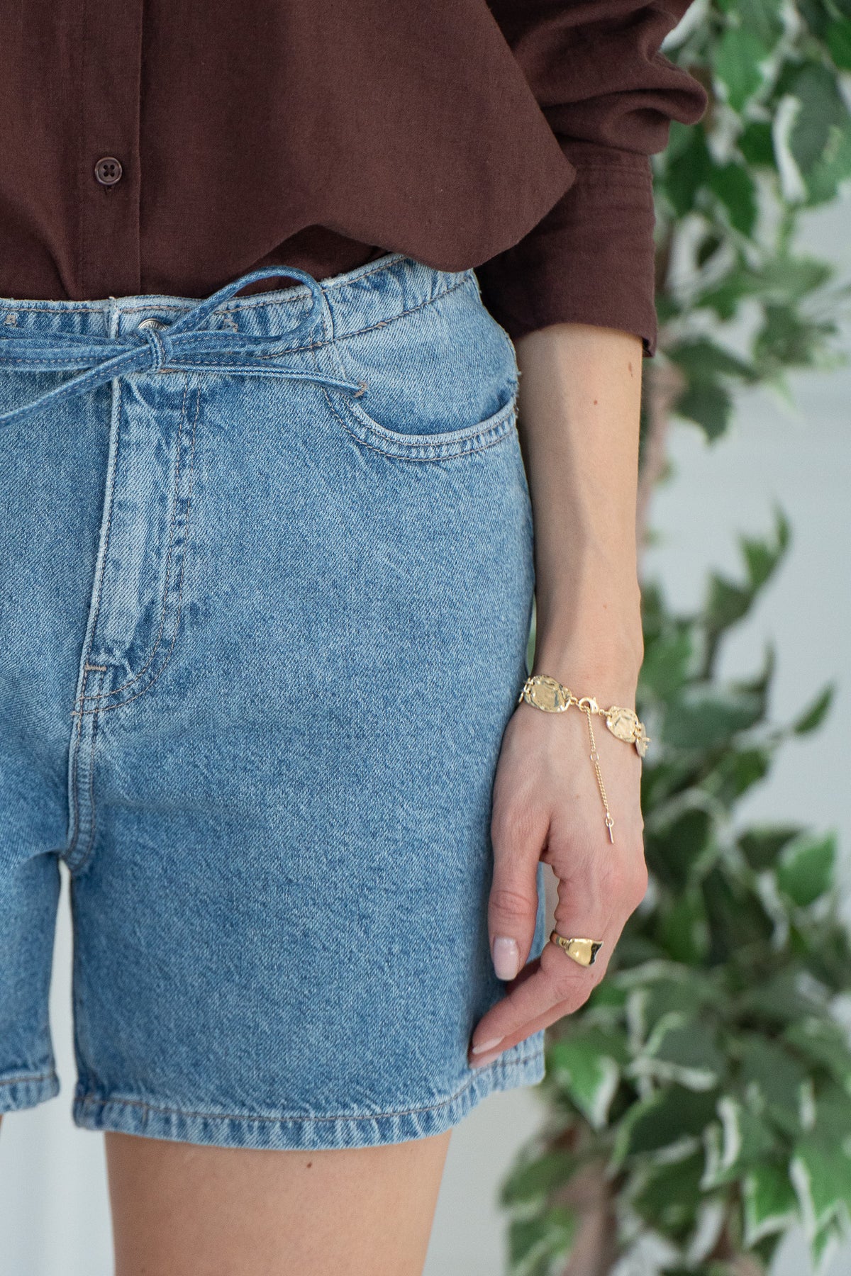 THE BIG EASY JEAN SHORTS-BL