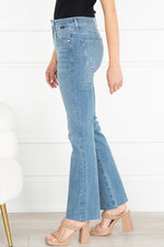 MARIA FLARE JEANS-MB