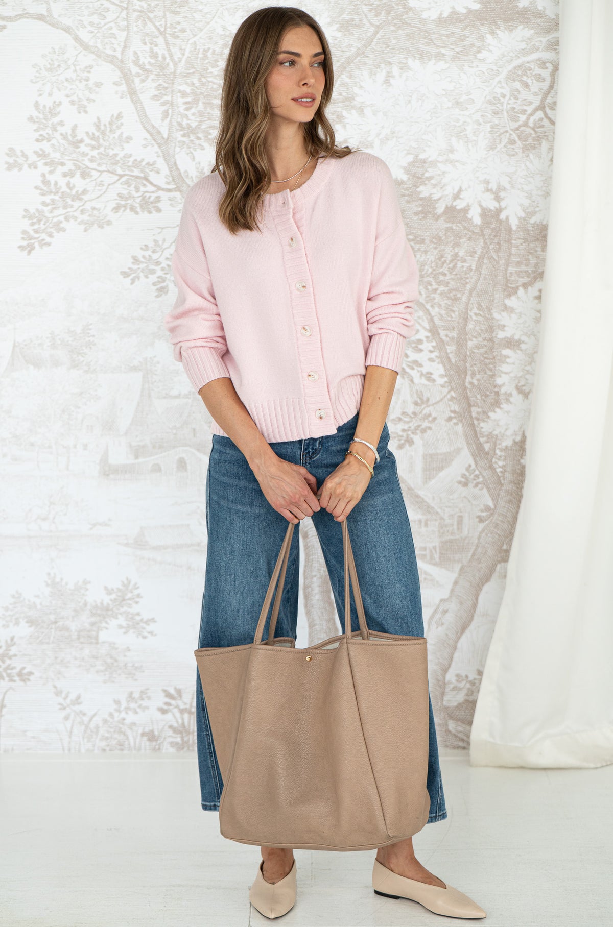 BEAU KNIT CARDIGAN-PI