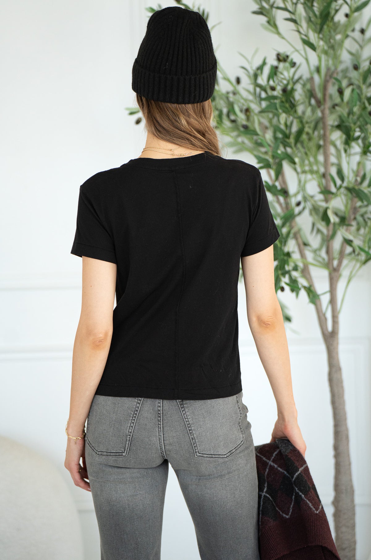 WYNN COTTON T SHIRT-BK