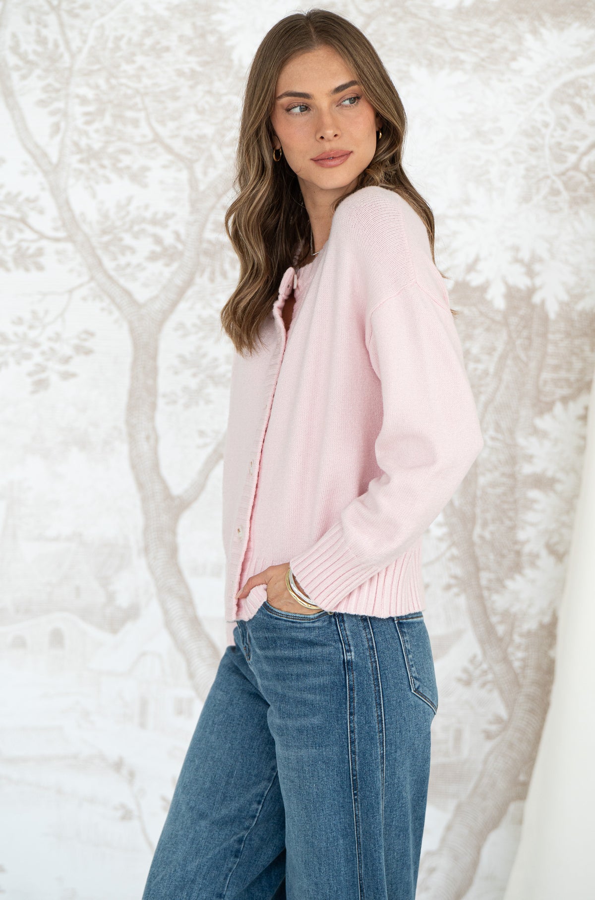 BEAU KNIT CARDIGAN-PI