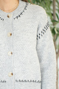 MY STORY WHIPSTITCH CARDIGAN