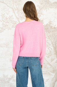 KAILIE PEARL HEART CARDIGAN