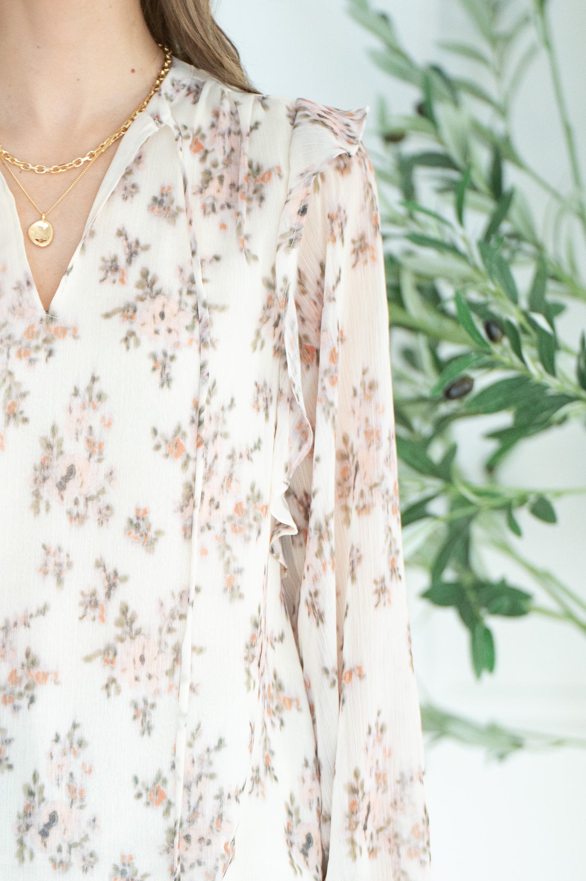SABLE FLORAL BLOUSE
