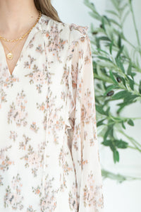 SABLE FLORAL BLOUSE