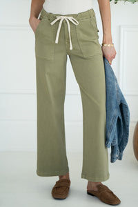 BICOASTAL STRETCH CARGO PANTS-OL