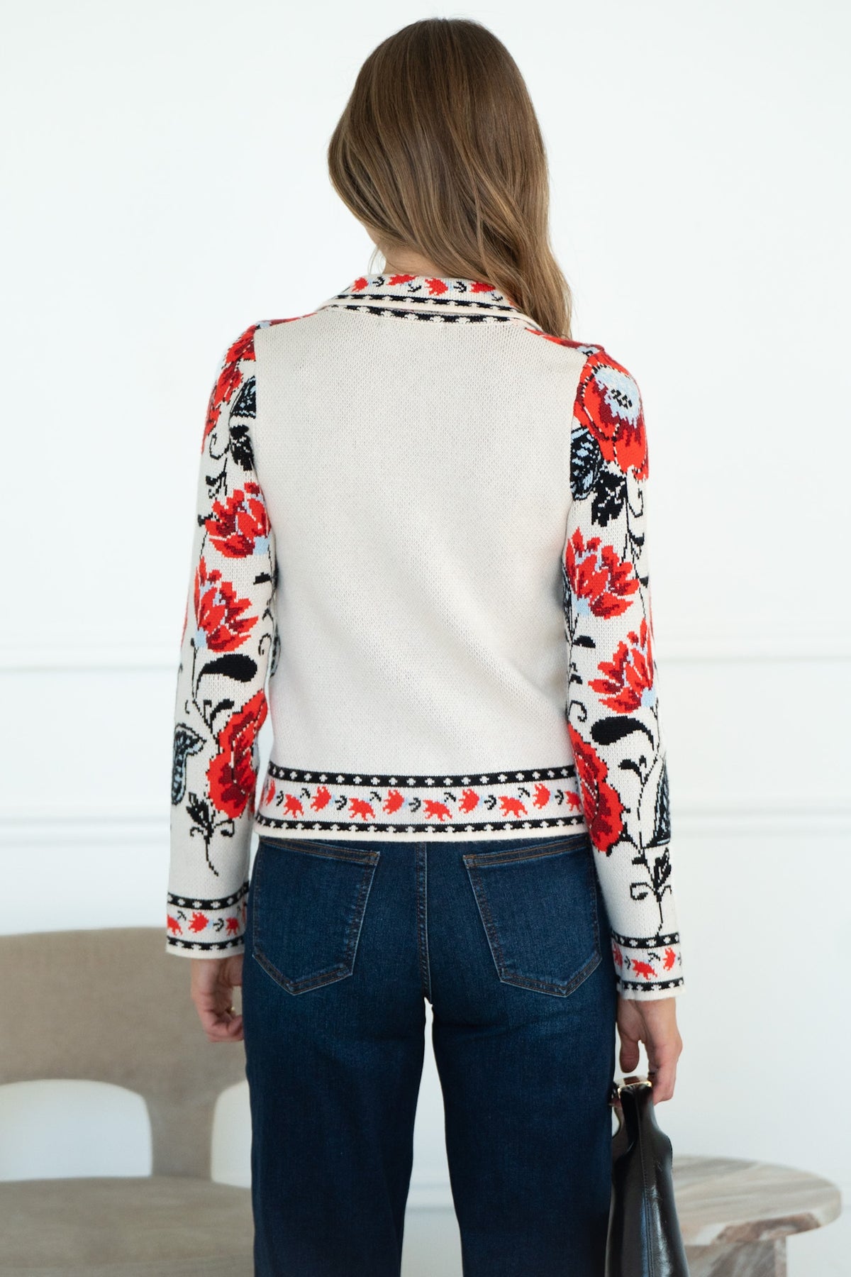 LINDEN FLORAL CARDIGAN