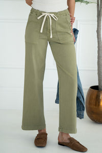 BICOASTAL STRETCH CARGO PANTS-OL