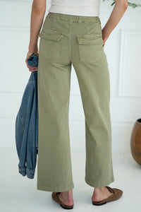 BICOASTAL STRETCH CARGO PANTS-OL