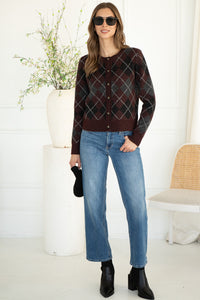 GRACE ARGYLE SWEATER-WI