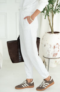 YVES LUX WHIPSTITCH DETAIL PANTS