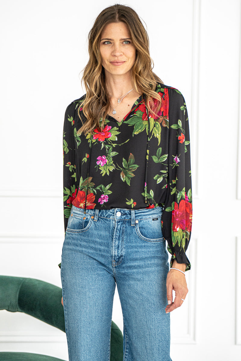 ADDY DENIM SKIRT-BK