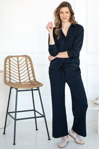 PALOMA WIDE LEG JEANS-BK