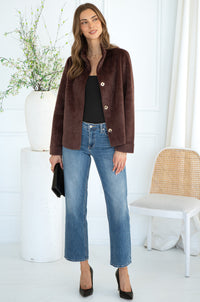 MADAI FAUX FUR JACKET-BU