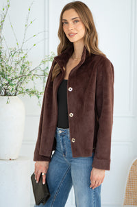 MADAI FAUX FUR JACKET-BU